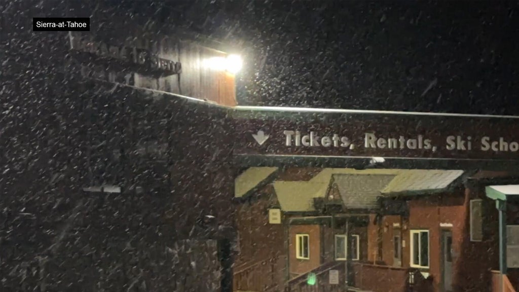 Northern California Sierra sees some early-season snow — CBS Bay Area (KPIX), Tarpon Springs Sports news