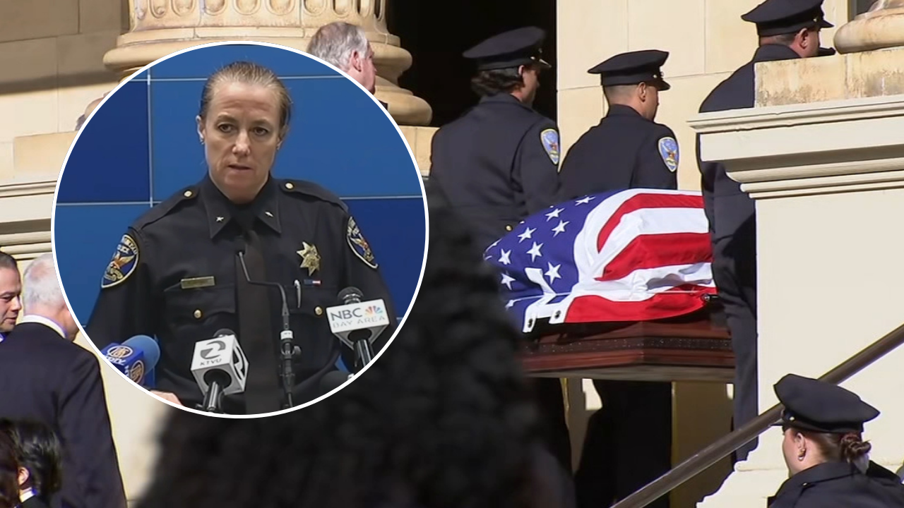 Funeral held for former SFPD Deputy Chief Ann Mannix, daughter Katie at St. Ignatius Church
       — ABC 7 Bay Area