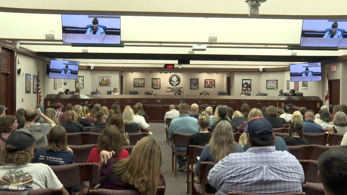 Pinellas School Board approves Tarpon Springs school consolidation plans after lengthy debate and criticism — WFTS ABC Action News Tampa