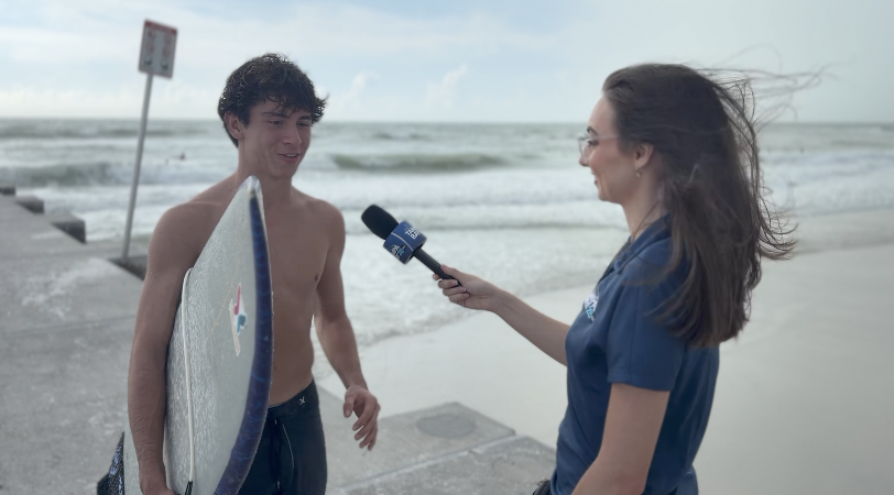 Hurricane Isaias brings high surf, rip current risk to Cortez Beach — WFTS ABC Action News Tampa, Tarpon Springs Schools news