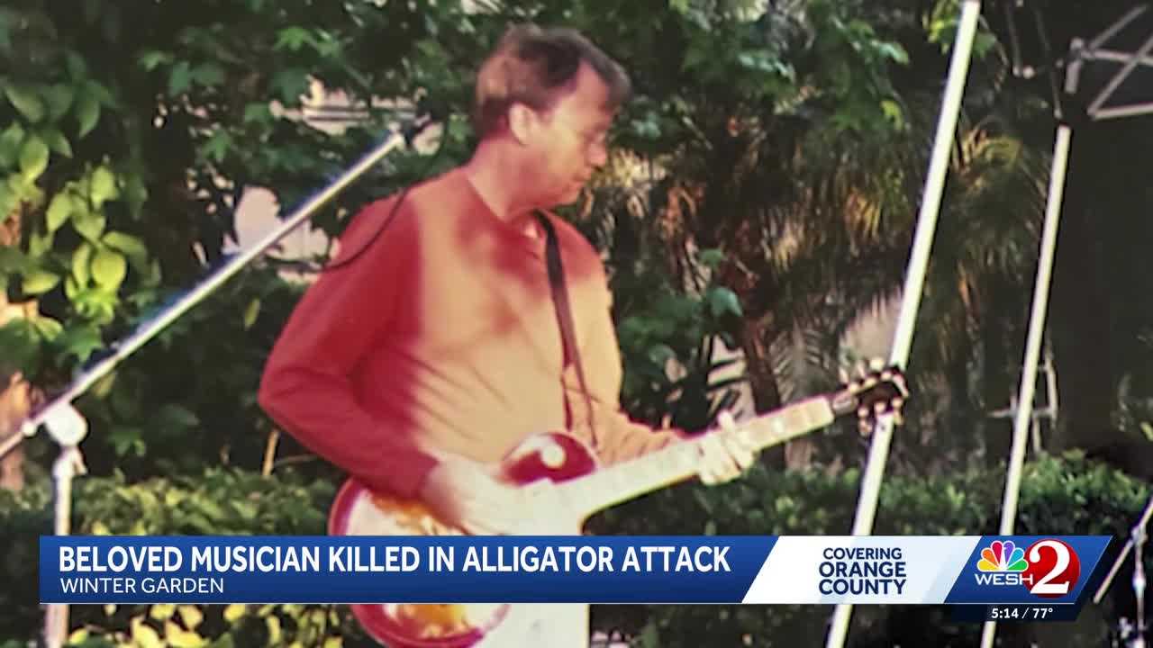 'A fantastic guy': Beloved Central Florida guitarist killed in Winter Garden alligator attack — WESH 2 Orlando, Tarpon Springs Community news
