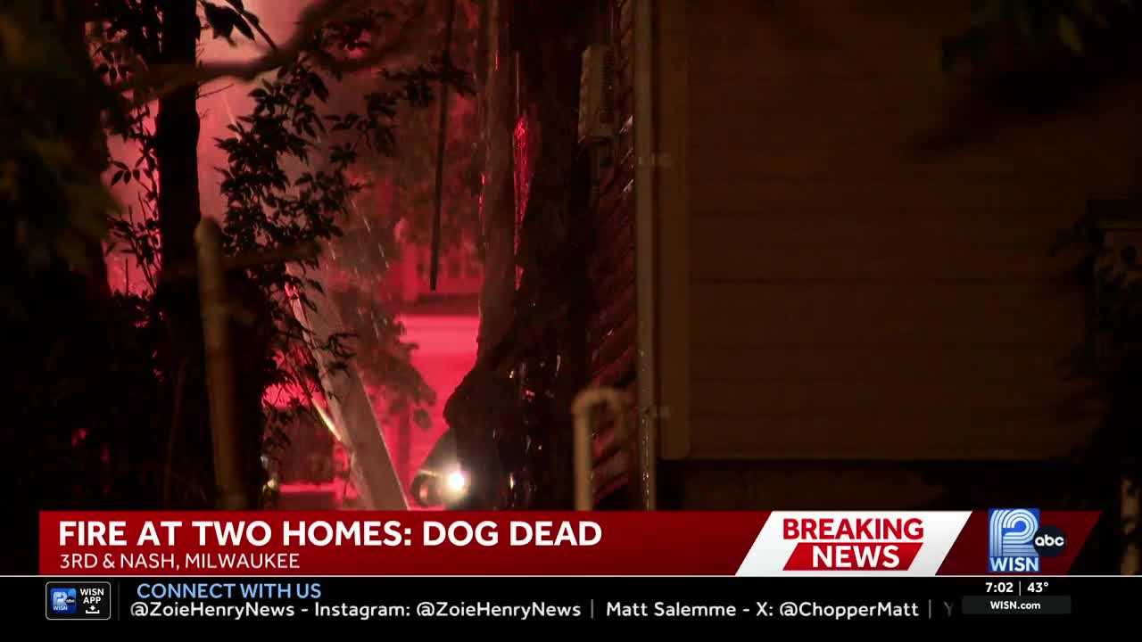 Dog killed during overnight fire that spread from one Milwaukee home to a second — WISN 12 Milwaukee, Tarpon Springs Community news