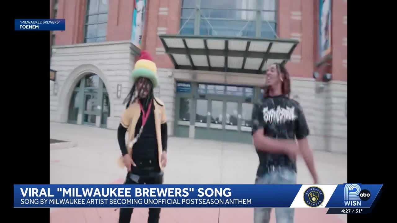 Milwaukee artist Foenem's 'Milwaukee Brewers' song goes viral as Brewers postseason anthem — WISN 12 Milwaukee, Tarpon Springs Arts news