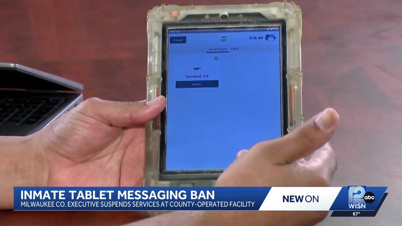 Milwaukee County Sheriff's Office suspends messaging feature on jail tablets — WISN 12 Milwaukee, Tarpon Springs Community news