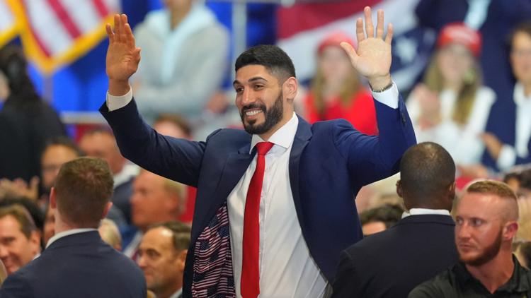 Enes Kanter Freedom refuses to sit in luxury suite of State Farm Arena and leaves WNBA Finals — WTSP Sports Tampa Bay, Tarpon Springs Sports news