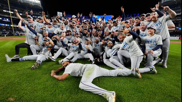 Rays advance to American League Championship Series | See game schedule — WTSP Sports Tampa Bay, Tarpon Springs Sports news