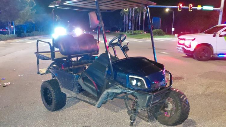2 teens seriously injured in Pasco golf cart crash: FHP — WTSP 10 Tampa Bay