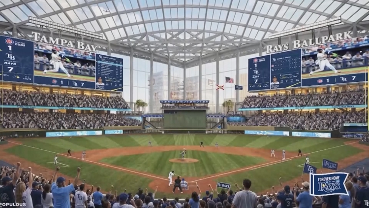 Tampa council narrowly approves $80M funding for new Rays stadium — WTSP 10 Tampa Bay, Tarpon Springs Community news