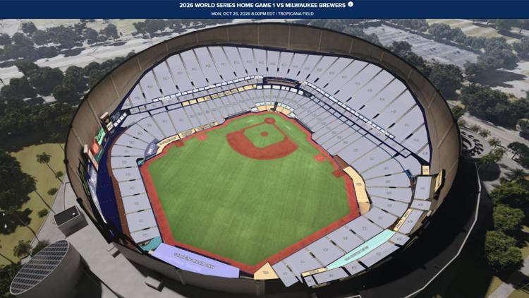 World Series tickets at Tropicana Field: What's still available for Rays vs. Brewers? — WTSP 10 Tampa Bay, Tarpon Springs Sports news