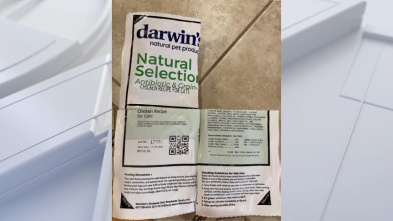 FDA warns pet owners after salmonella found in frozen cat food — Tarpon Springs Community news