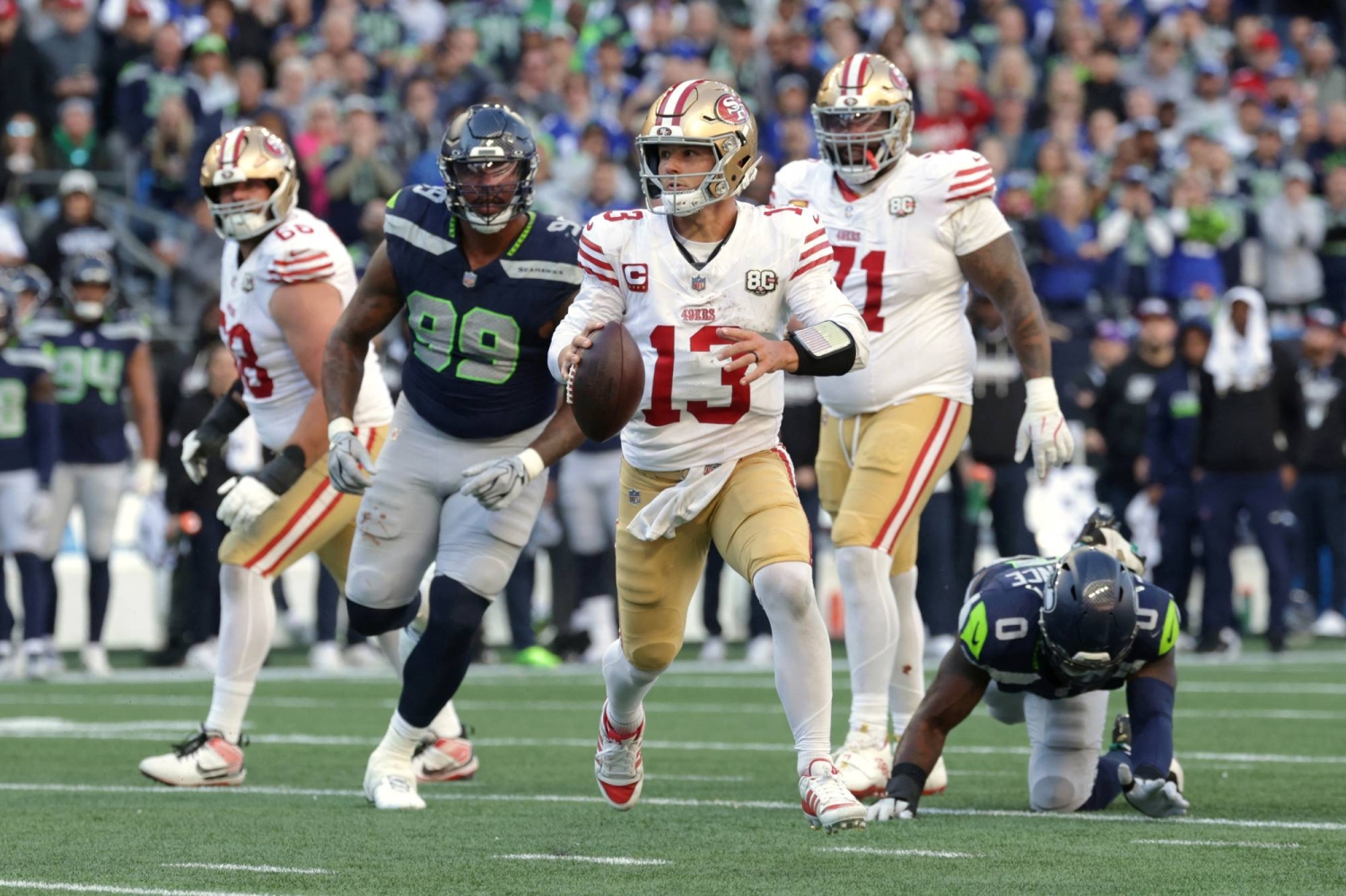 Unbeaten 49ers edge Seahawks while Vikings stay perfect  — Japan Times