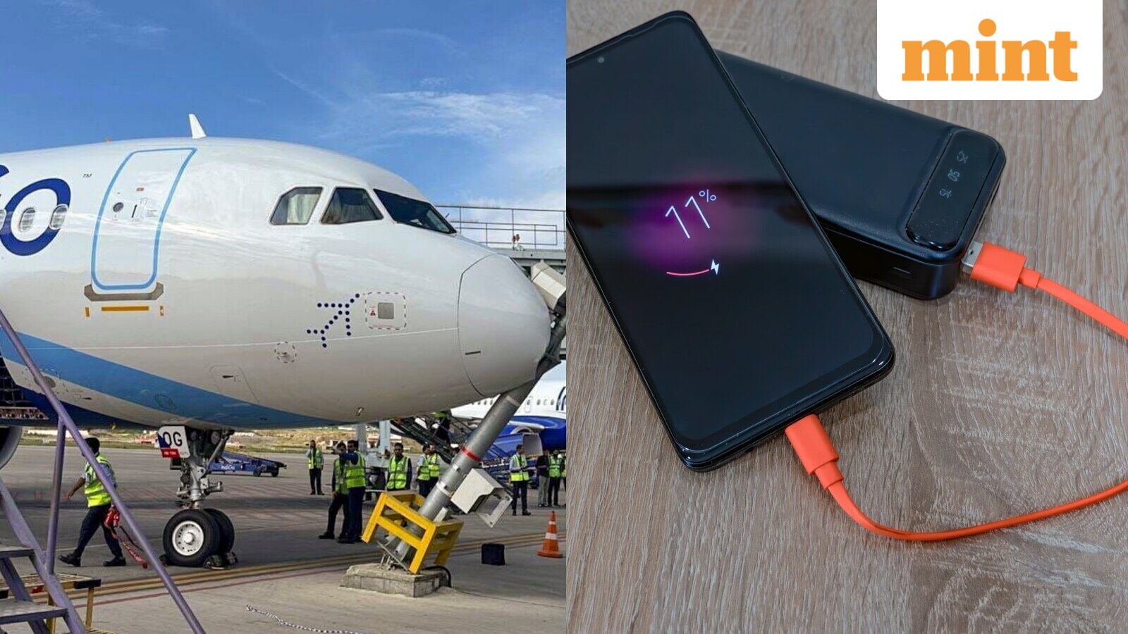Chennai bound IndiGo flight diverted to Hyderabad after ablaze onboard: How power banks catch fire on plane? — Mint India, Tarpon Springs Business news